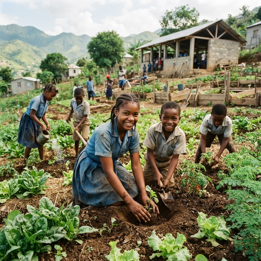 Projet Jardins scolaires du Sud